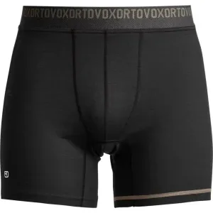 Термотрусы Ortovox 185 ROCK'N'WOOL BOXER M black raven - черный