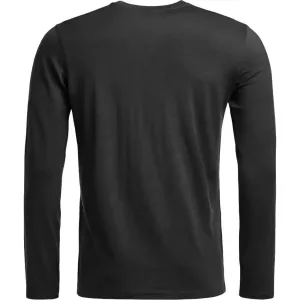 Термофутболка Ortovox 185 ROCK'N'WOOL LONG SLEEVE M black raven - черный