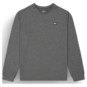 Реглан Picture Organic Sican LS dark grey melange 