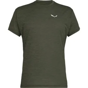 Футболка Salewa PUEZ MELANGE DRY M S/S TEE 26537 5A56 - серый