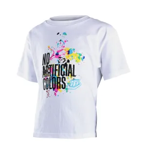 Футболка TLD YOUTH NO ARTIFICIAL COLORS SS TEE; WHITE