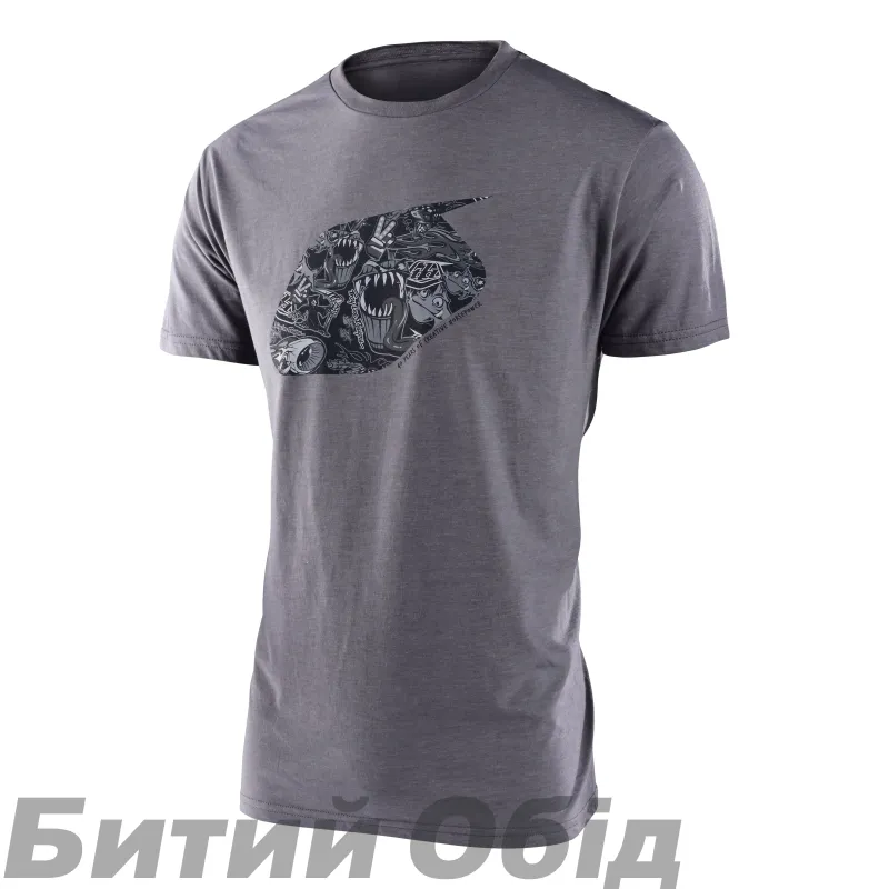 Футболка TLD HISTORY SS TEE; HEATHER GRAY
