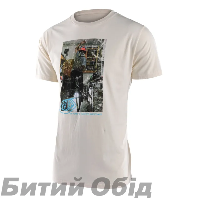 Футболка TLD UNICYCLE SS TEE; NATURAL 