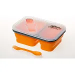 Контейнер силіконовий на 2 відсіку Tramp (900ml) з ловілкой  Контейнер силіконовий на 2 відсіку Tramp (900ml) з ловілкой