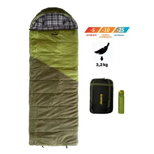 Спальный мешок Tramp Kingwood Long одеяло dark-olive/grey 230/100 UTRS-053L