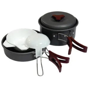 Набір посуду Tramp з анодованого алюмінію на 1-2 персони 1л UTRC-144 (025) Набір посуду Tramp з анодованого алюмінію на 1-2 персони 1л UTRC-144 (025)