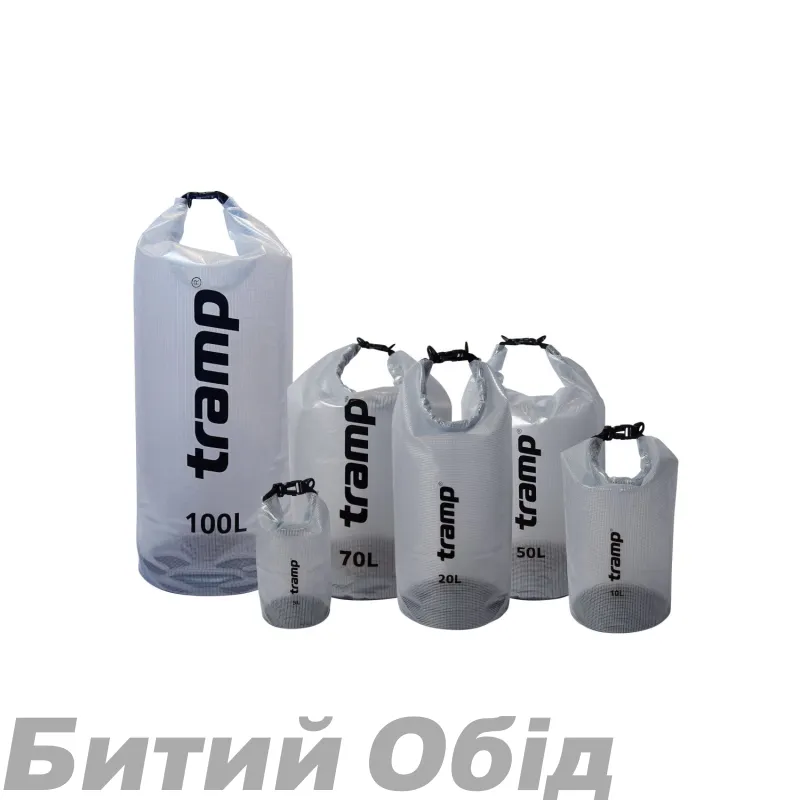 Гермомішок TRAMP PVC прозорий 