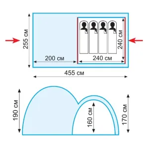 Палатка Tramp Sphinx 4 (v2)