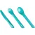 Lifeventure вилка, ложка, нож Ellipse Cutlery teal