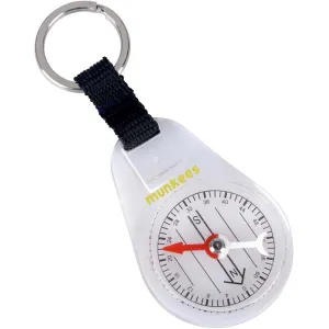 Брелок-компас Munkees 3160 Compass with Keyring white