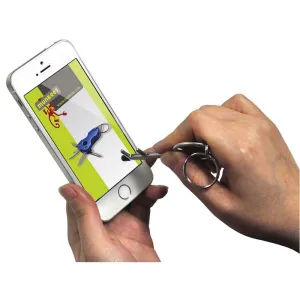 Брелок-открывашка Munkees 3458 Touchpen steel