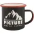 Кружка Picture Organic Sherman black mountain