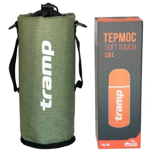 Термочохол для термоса Tramp Soft Touch 1,0 л , Оливковий Термочохол для термоса Tramp Soft Touch 1,0 л , Оливковий