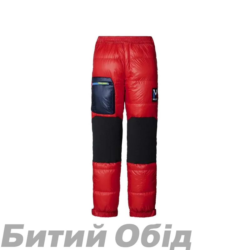 Штани пух. MILLET TRILOGY MXP DOWN M ROUGE/SAPHIR