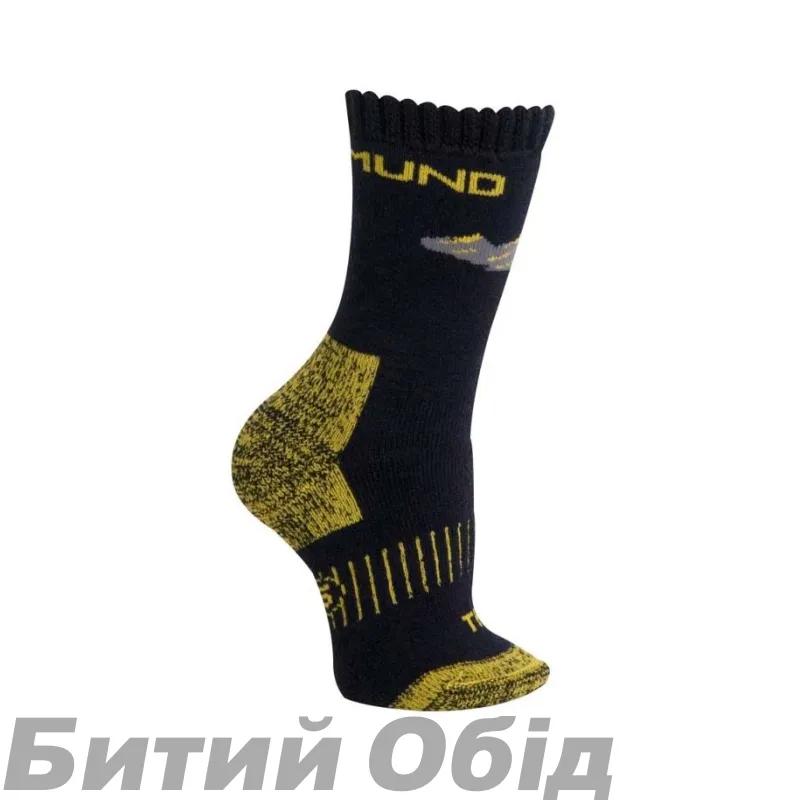 Шкарпетки Mund HIMALAYA KIDS чорно-жовті 