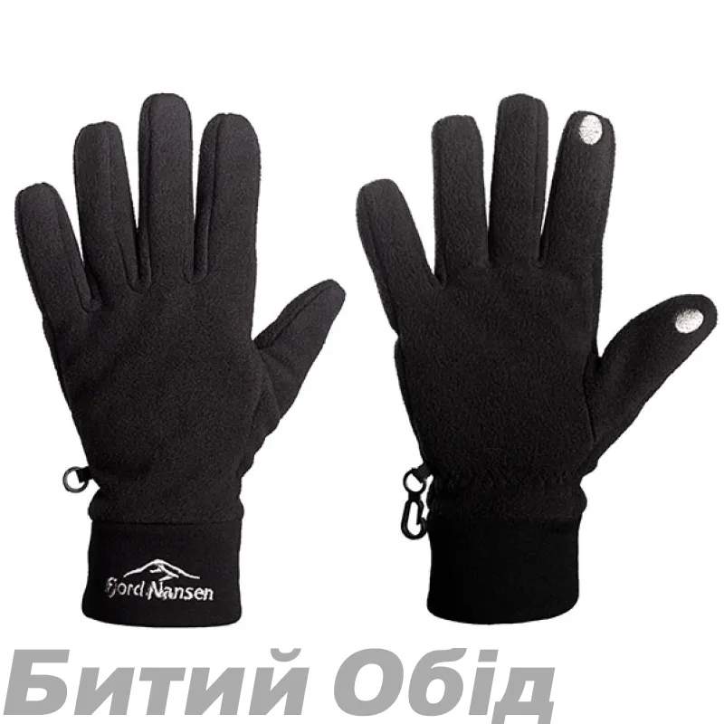 Рукавички Fjord Nansen WIND SMART black