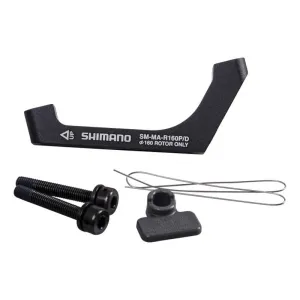 Адаптер для диск гальм шосе, задній Shimano SM-MA-R160PDH/R140PDH, ротора 160мм, болт 25мм, FLATMOUNT