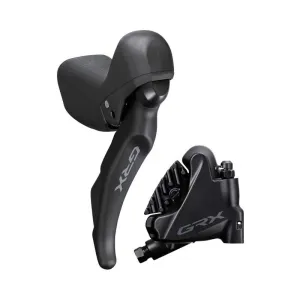 Тормоз гидравл диск Shimano RX400-1 GRX, задний (правая торм.ручка/шифтер ST-RX600 11-скор, калипер BR-RX400, гидролиния 1700мм)