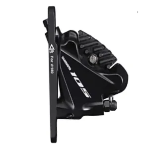 Калипер гидравлич. диск тормоза BR-R7070-F, 105, FLAT MOUNT передний адаптер 140/160мм, колодка L03A RESIN PAD(W/FIN)