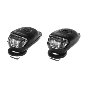 КОМПЛЕКТ: Світло Longus CIRCLE переднє+заднє 2+2LED, 2ф-ції, чорний КОМПЛЕКТ: Світло Longus CIRCLE переднє+заднє 2+2LED, 2ф-ції, чорний