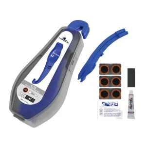 Набір для ремонта камер SUPER з бортувальні лопаткими Набір для ремонта камер SUPER з бортувальні лопаткими