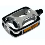 Педали Longus Comfort Al Antislip серебряный Педали Longus Comfort Al Antislip серебряный