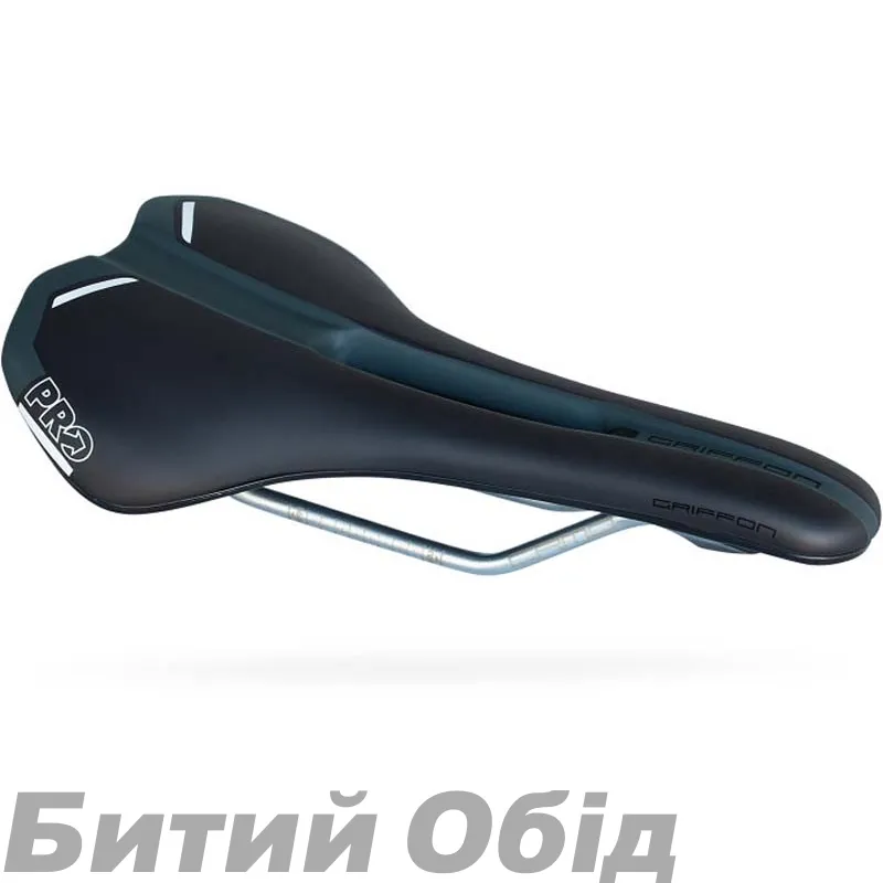 Седло PRO Griffon, черное,с вырезом