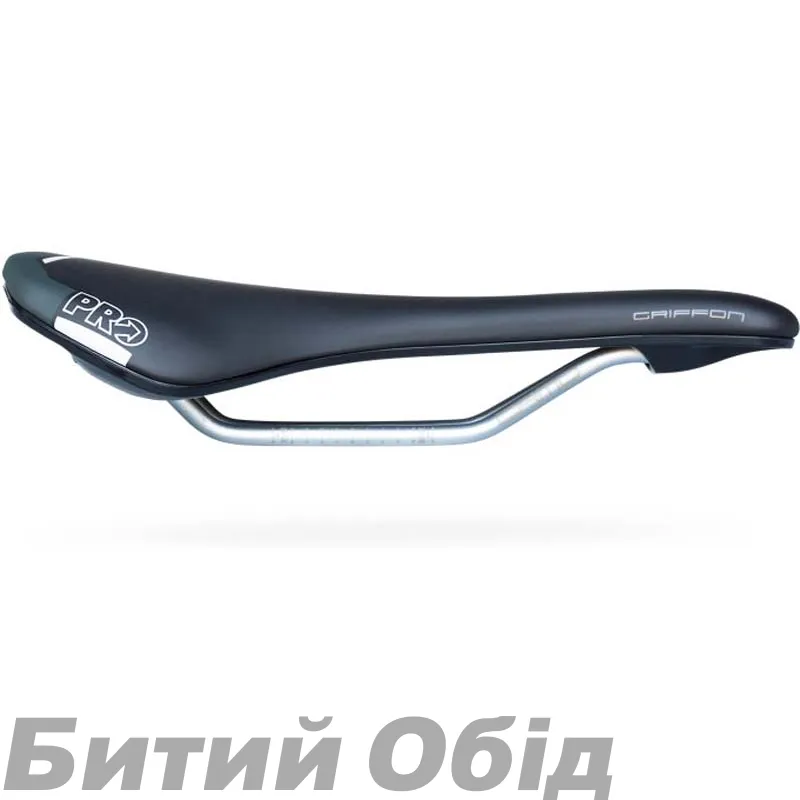 Седло PRO Griffon, черное,с вырезом