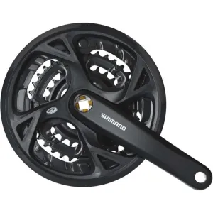 Шатуны Shimano FC-M371-3, защита звезд, с болтами