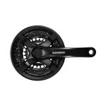 Шатуны Shimano FC-TY501, 170мм, 6/7/8-ск, защита звезд