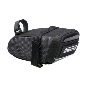 Сумка Longus MUD L под седло 0,9L с крылом, черный Velcro