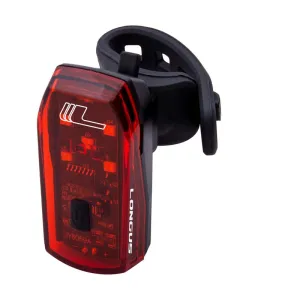 Світло заднє Longus BRAKE 5 LED 1 ф-ція + гальмо, чорний Світло заднє Longus BRAKE 5 LED 1 ф-ція + гальмо, чорний