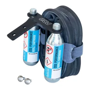 Тримач PRO для СО2 та запасної камери на сідло для тріатлону Тримач PRO для СО2 та запасної камери на сідло для тріатлону