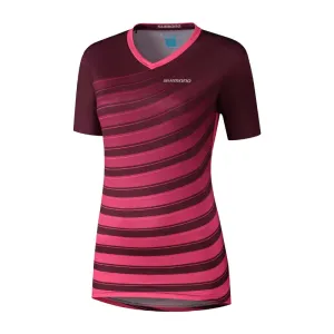 Велоджерсі жіноче Shimano SAIKO, пурпурово-рожеве Велоджерсі жіноче Shimano SAIKO, пурпурово-рожеве