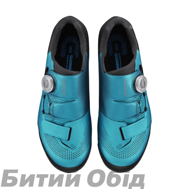 Веловзуття жіноче SHIMANO XC502WE синє
