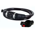 Замок Longus 12Х950мм, +кріплення, кодовий, чорний