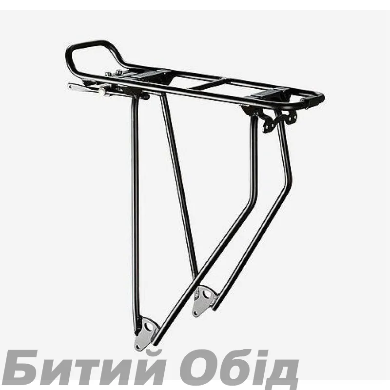 Велобагажник Racktime Standit задній 28" чорний