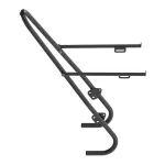 Велобагажник Tubus Tara Lowrider передній 28" чорний Велобагажник Tubus Tara Lowrider передній 28" чорний