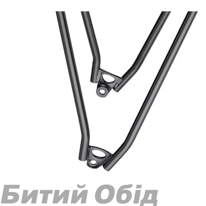 Велобагажник Tubus Vega Evo задній 26-28" чорний