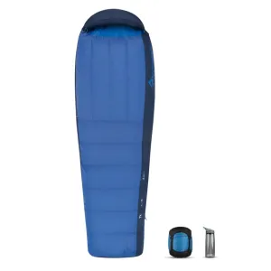 Спальный мешок Sea To Summit Trek TKI (5/-1°C), 198 см - Left Zip, Bright Blue/Denim 