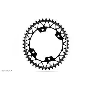 Зірка шатунів absoluteBLACK для Gravel 1X OVAL + болти