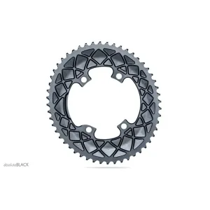 Звезда шатунов absoluteBLACK OVAL110 / 4,2X, Shimano 9100 