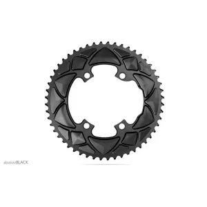 Зірка шатунів absoluteBLACK OVAL110/4,2X, Shimano 9100 чорна