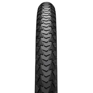 Покрышка Continental Contact Plus, 28" | 700, черная, не складная, светоотражающая