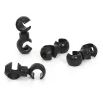 Крепеж гидролинии XLC BR-X13 S-Hook, 4шт, черные Крепеж гидролинии XLC BR-X13 S-Hook, 4шт, черные