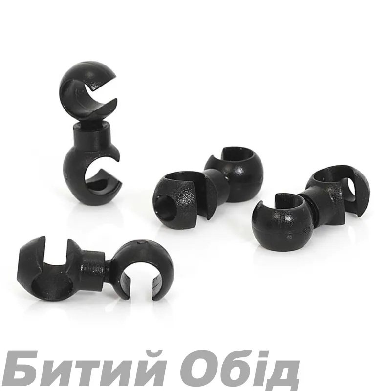 Кріплення гідролінії XLC BR-X13 S-Hook, 4шт, чорні