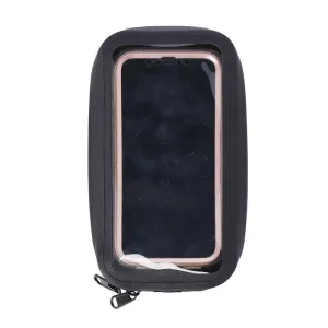 Сумка водонепроникна на кермо під телефон XLC, 18x9x4см, чорна Сумка водонепроникна на кермо під телефон XLC, 18x9x4см, чорна