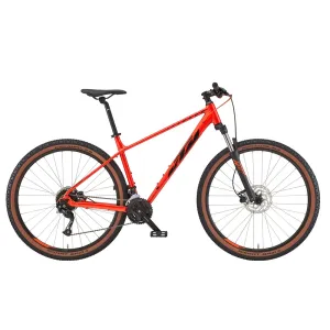Велосипед KTM CHICAGO 271 27.5" помаранчевий (чорний), 2022