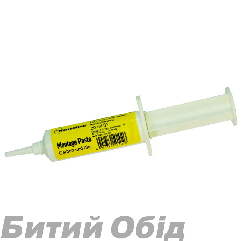 Паста монтажна Hanseline Montagepaste,20мл