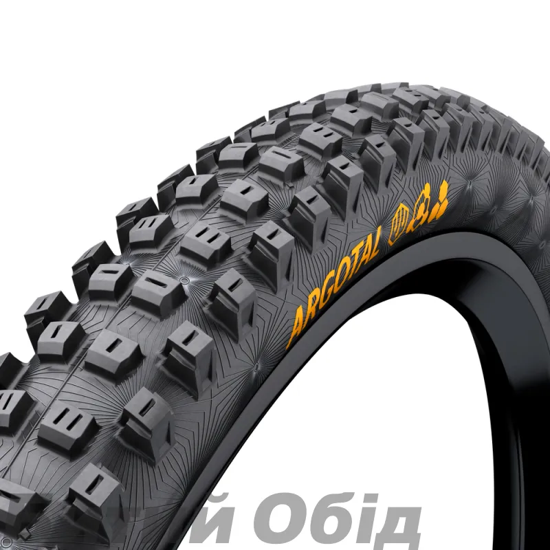 Покришка безкамерна Continental Argotal Downhill Soft 29 x 2.40 чорна складна skin